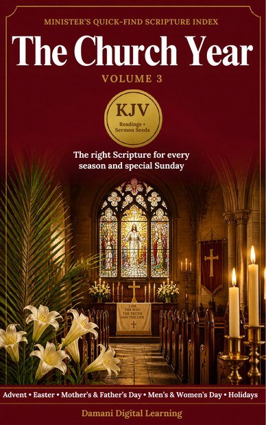 Minister's Quick-Find Scripture Index Volume 3: The Church Year cover