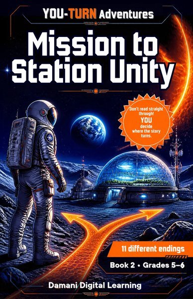 YOU-TURN Adventures Book 2: Mission to Station Unity cover